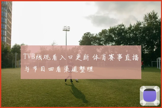 TVB线观看入口更新 体育赛事直播与节目回看渠道整理