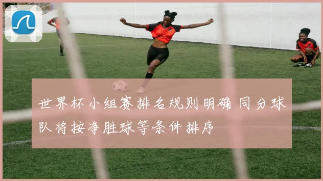 世界杯小组赛排名规则明确 同分球队将按净胜球等条件排序