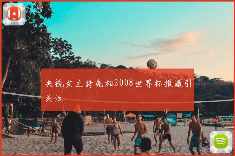 央视女主持亮相2008世界杯报道引关注